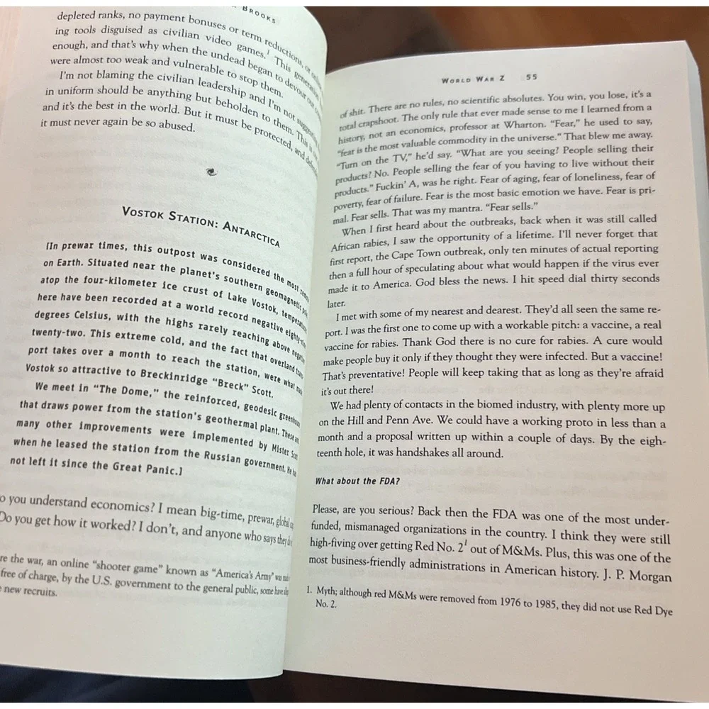 World War Z : An Oral History of the Zombie‎ War by Max Brooks (2007, Trade...